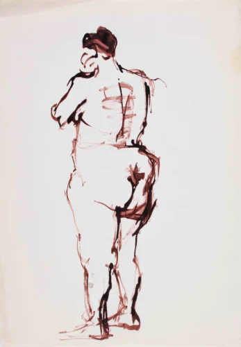 Sketches and Drawings 34 jfatur kroki 2 1972 XL