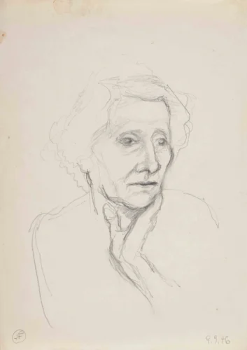 Sketches and Drawings 41 jfatur mama 1976 XL